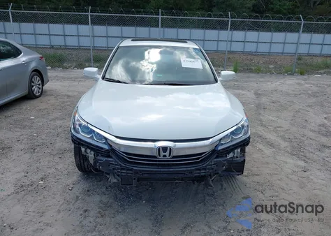 2017 Honda Accord Hybrid Ex-L from USA, damaged, VIN JHMCR6F56HC011456